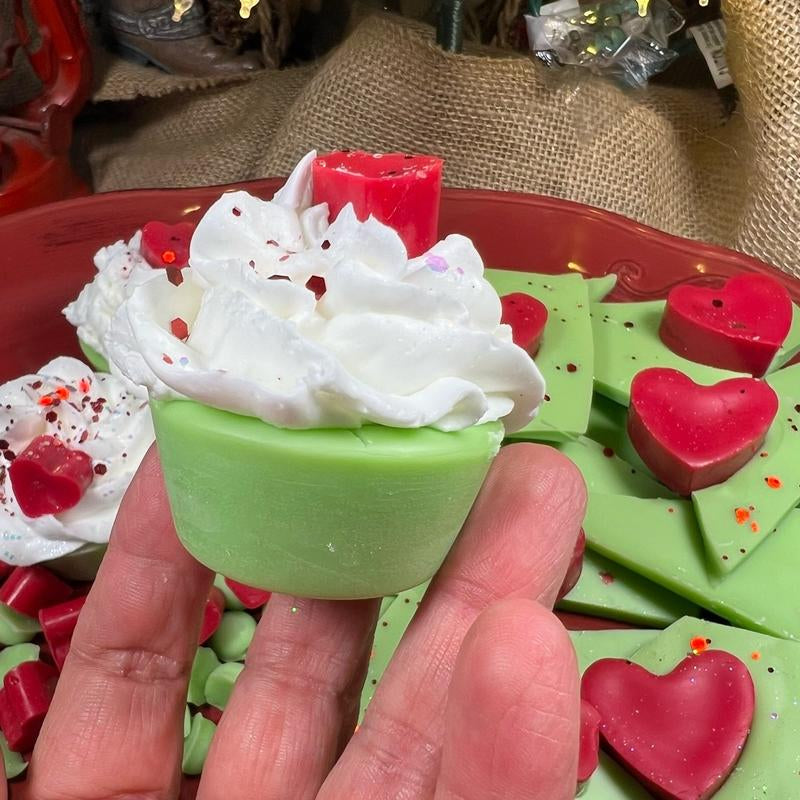 Cupcake Wax Melts , Wax Melts, Farmhouse Melts for Gifts, Melts Wax, Warmer Melts Wax Cubes, Christmas , Gifts, Tarts, Bars, Gift Ideas, Holiday Wax Melts, Food Shaped Wax Melts